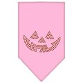 Unconditional Love Jack O Lantern Rhinestone Bandana Light Pink Small UN787996